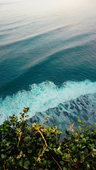 Shallow sea over pale sand